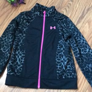 Girls under Armour light jacket size YXS